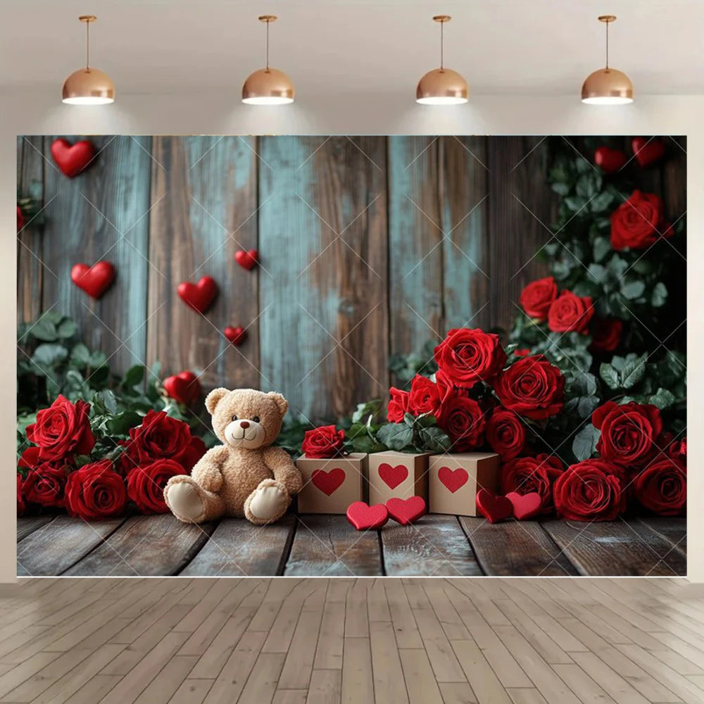 Scarlet Romance Backdrop