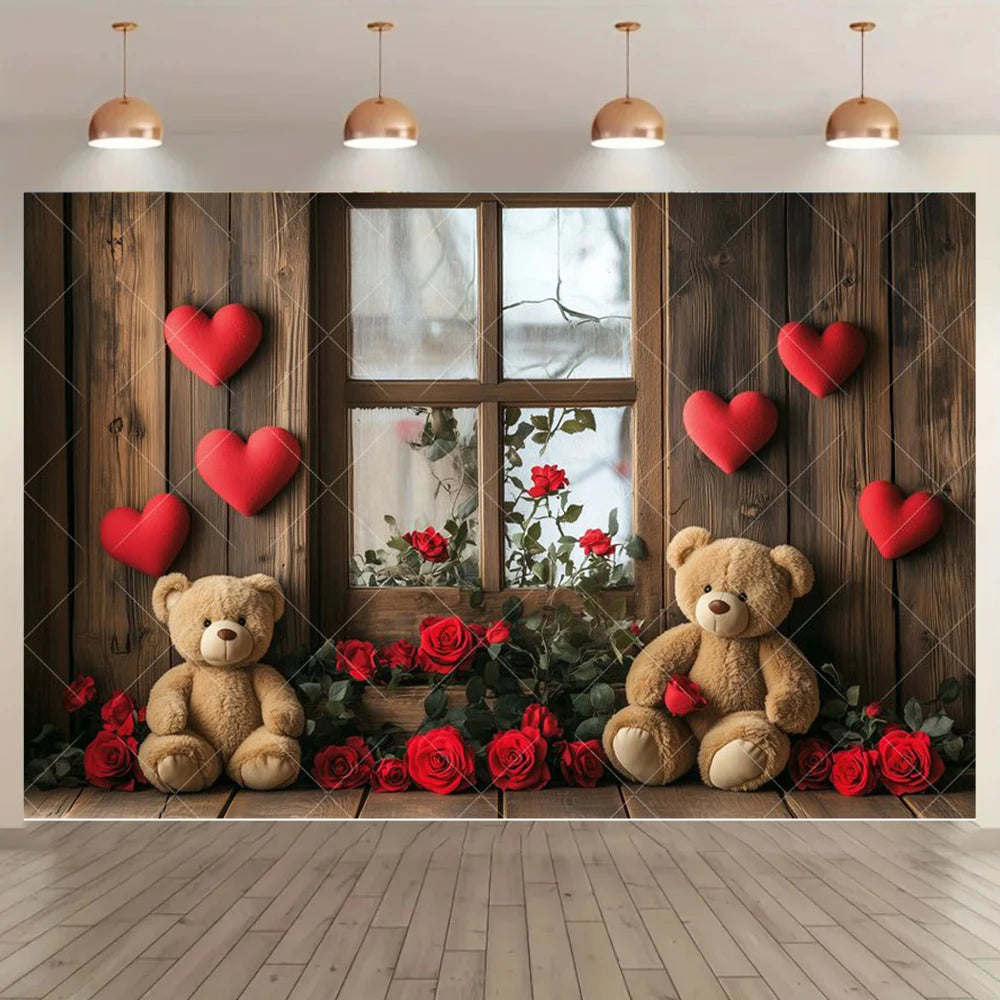 Scarlet Romance Backdrop