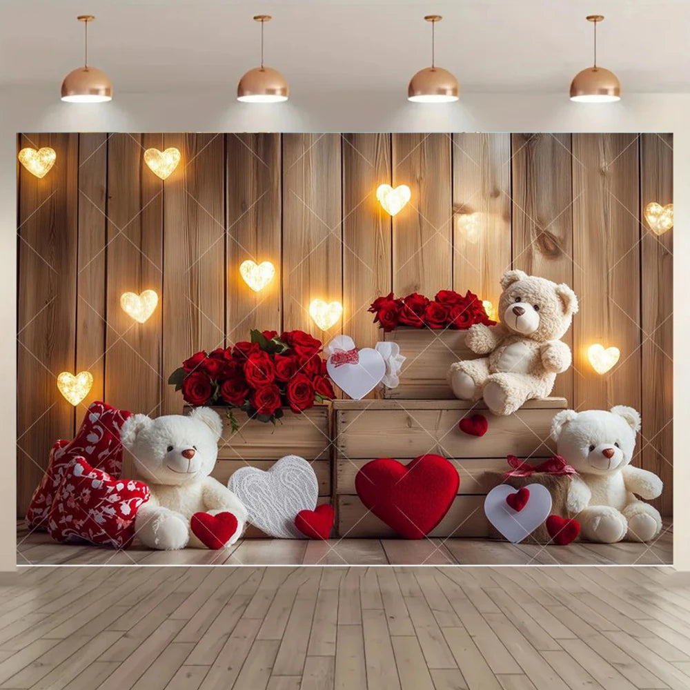 Scarlet Romance Backdrop