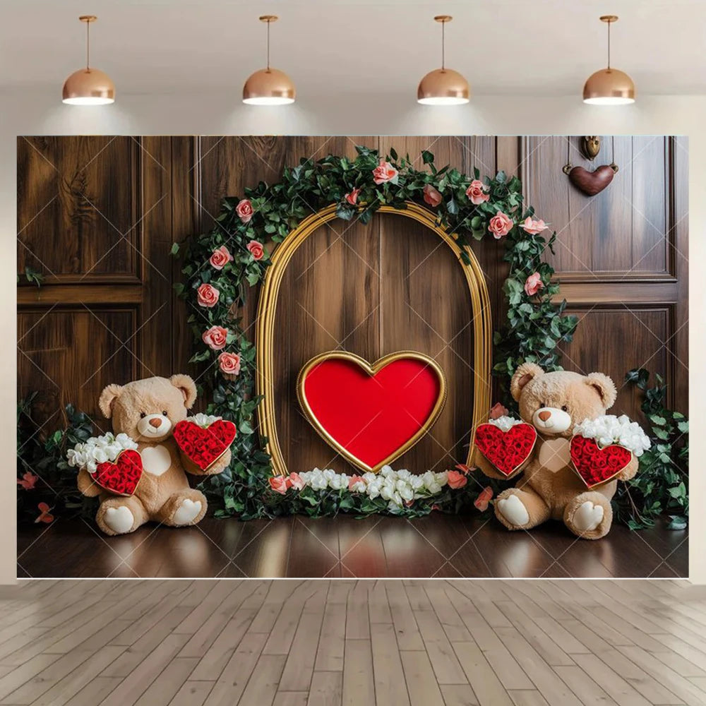 Scarlet Romance Backdrop