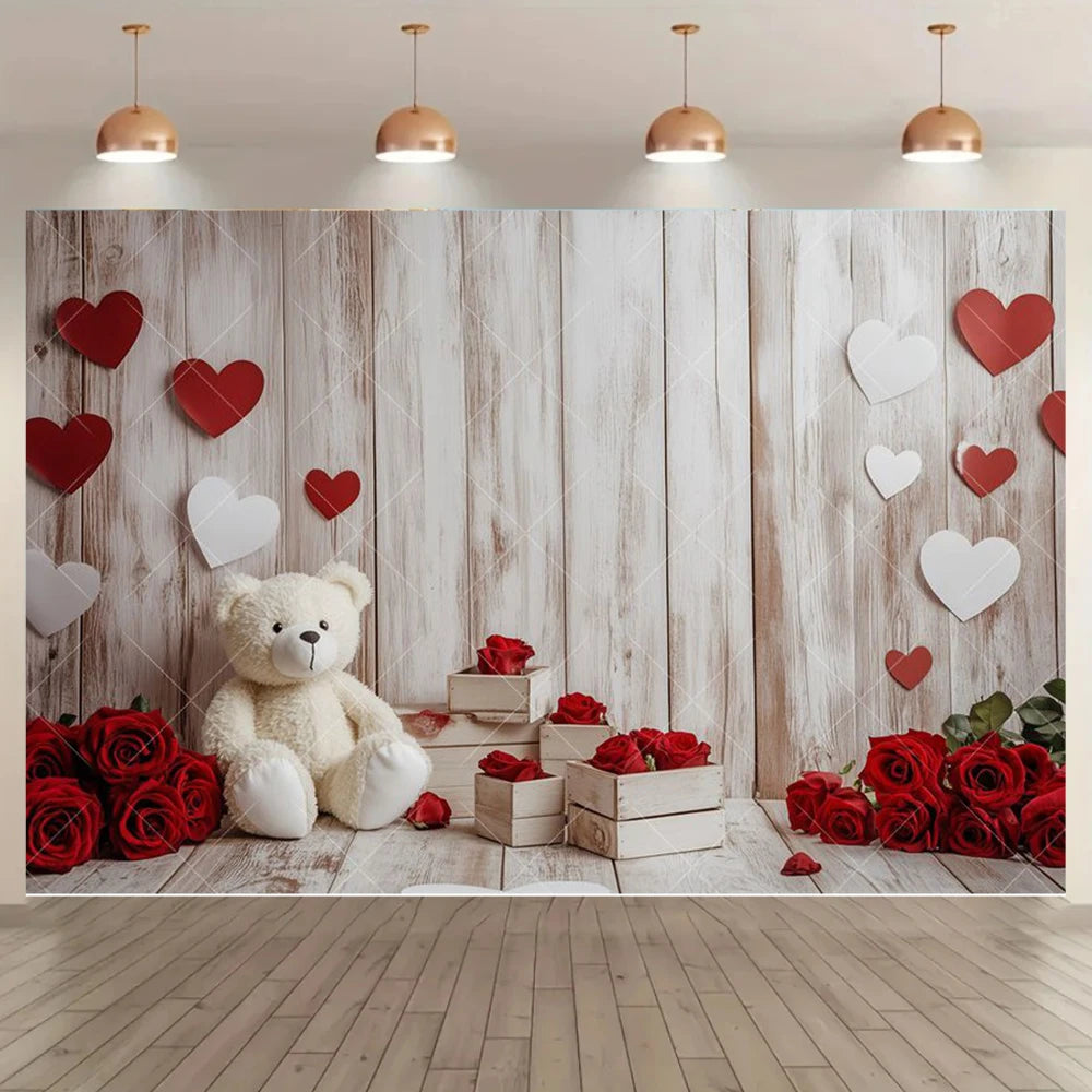 Scarlet Romance Backdrop