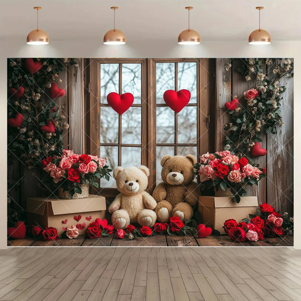 Scarlet Romance Backdrop