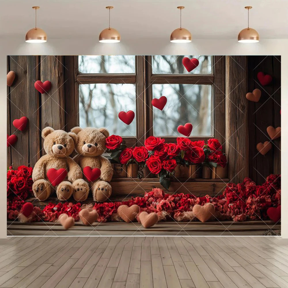 Scarlet Romance Backdrop