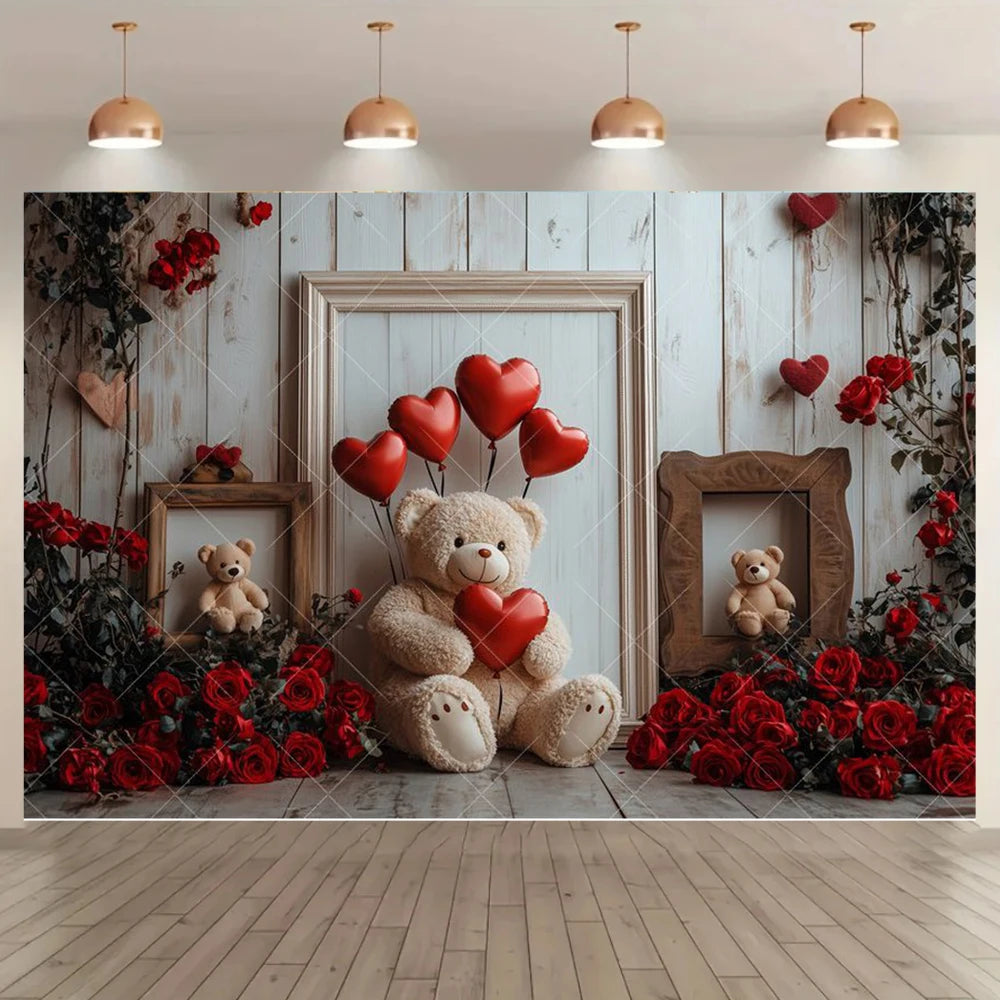 Scarlet Romance Backdrop