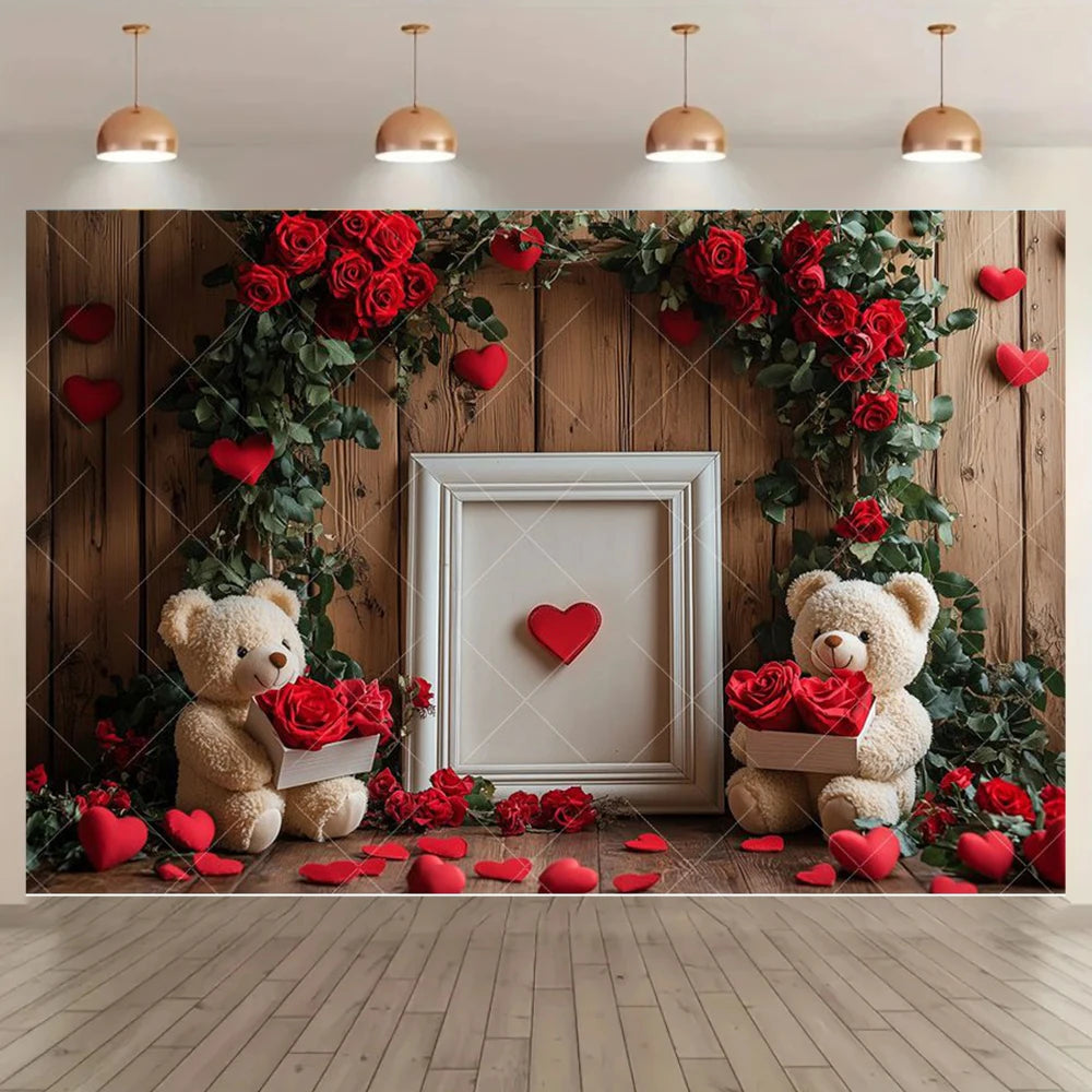 Scarlet Romance Backdrop